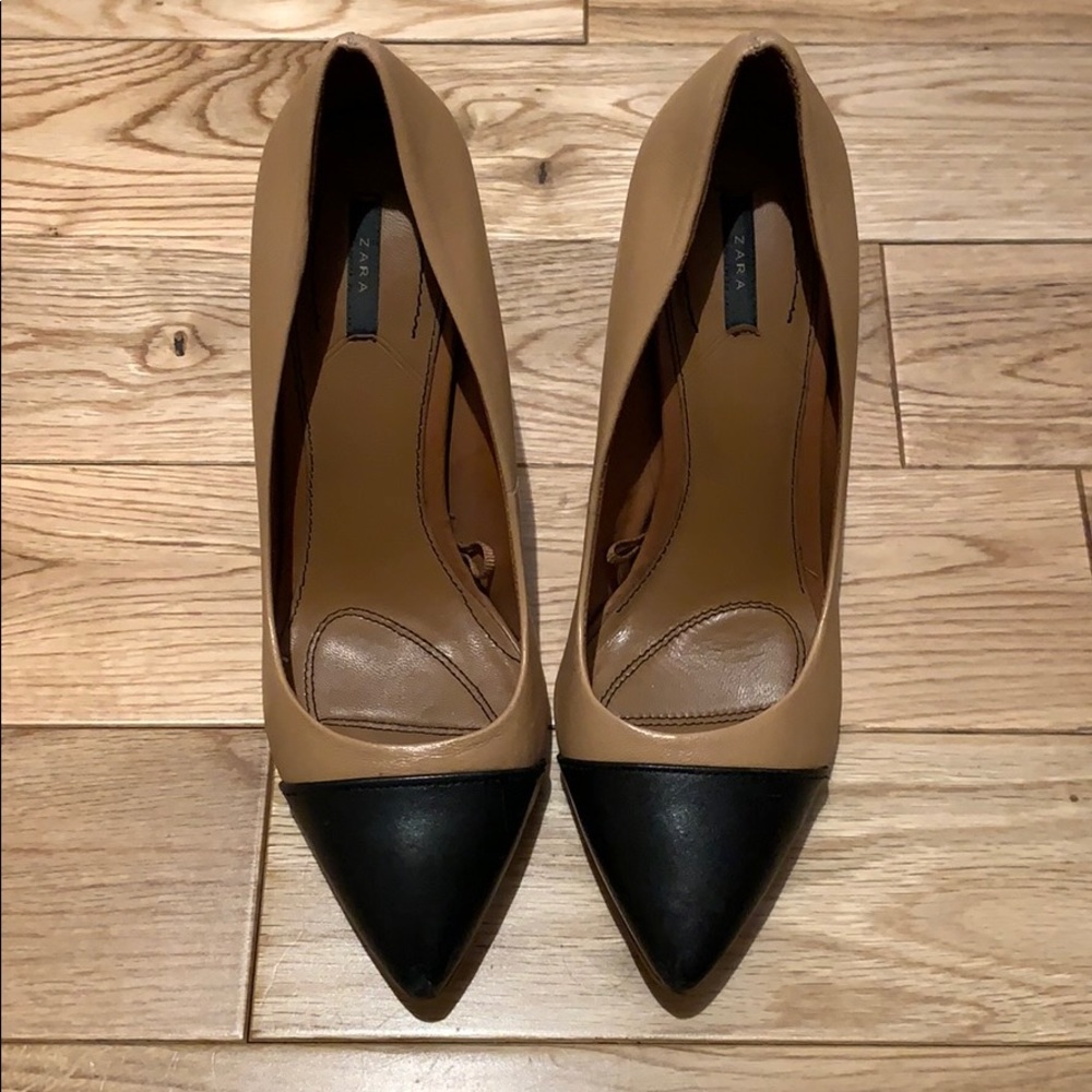 ZARA two tone pumps